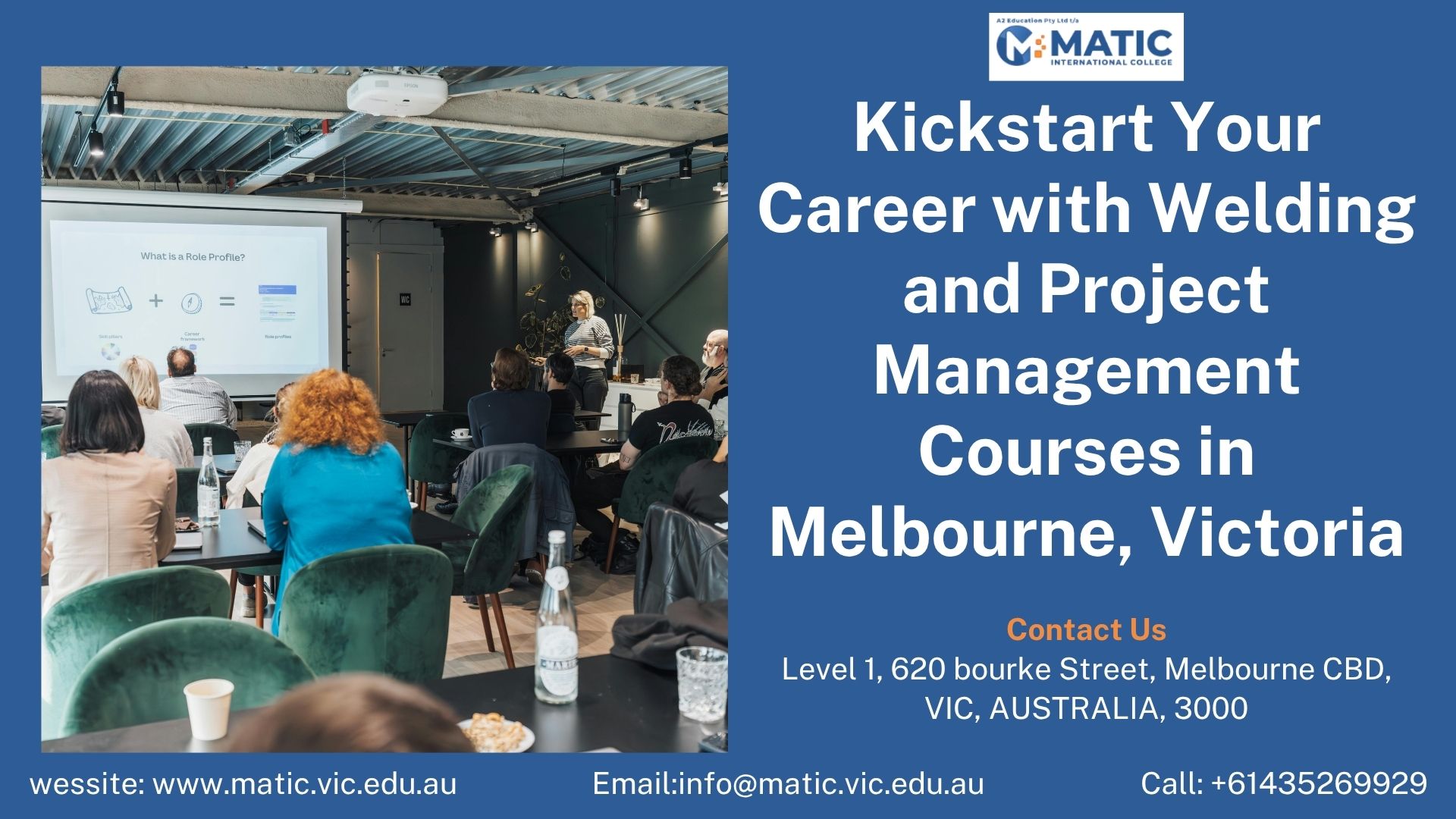 Kickstart Your Career with Welding and Project Management Courses in Melbourne, Victoria