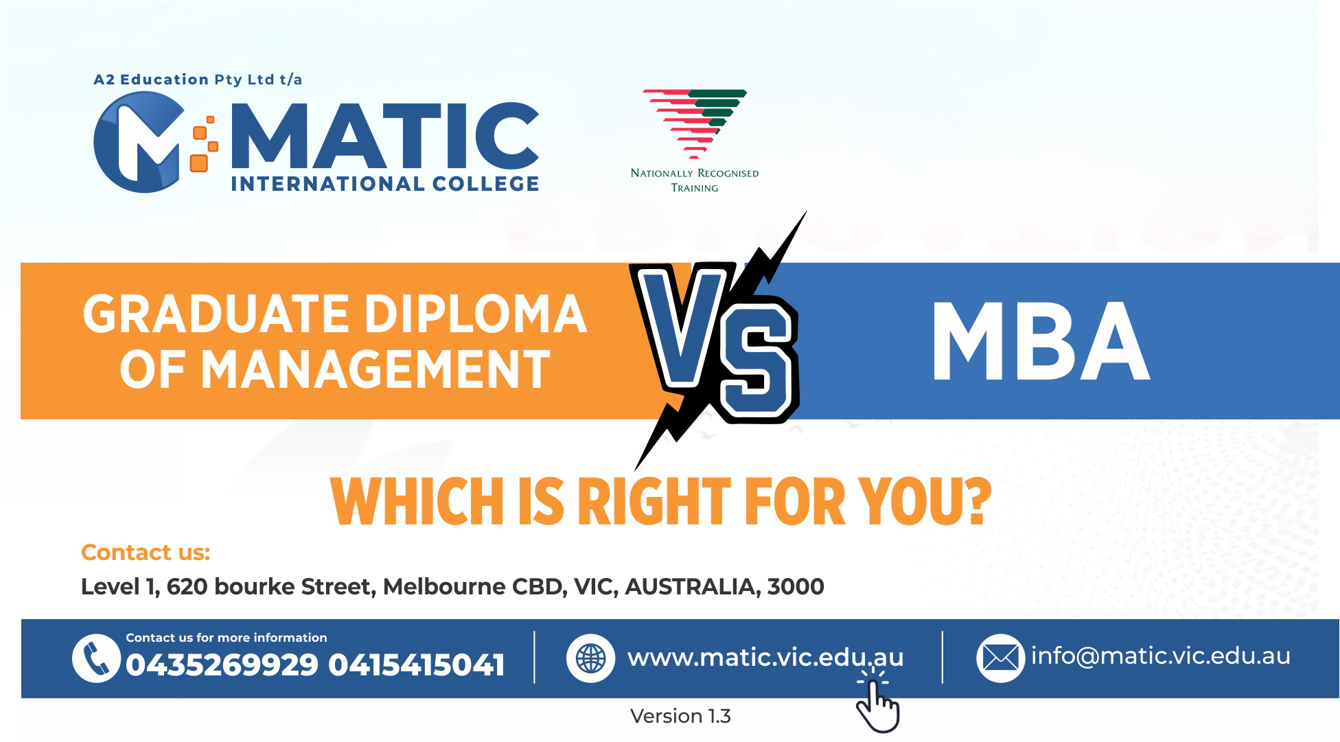 Graduate Diploma of Management vs. MBA: Which Is Right for You?